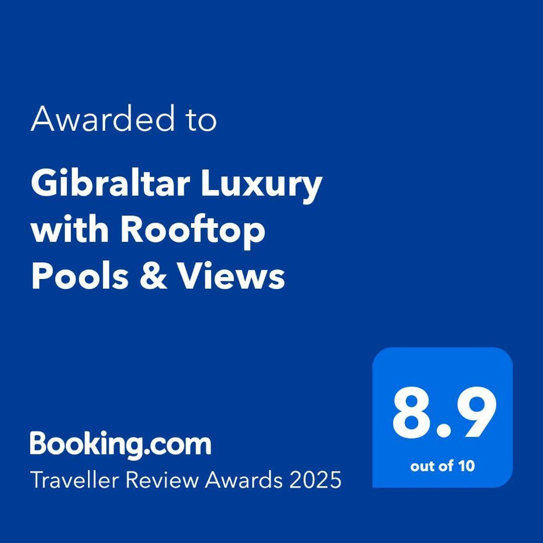 Gibraltar Luxury With Rooftop Pools & Views Esterno foto